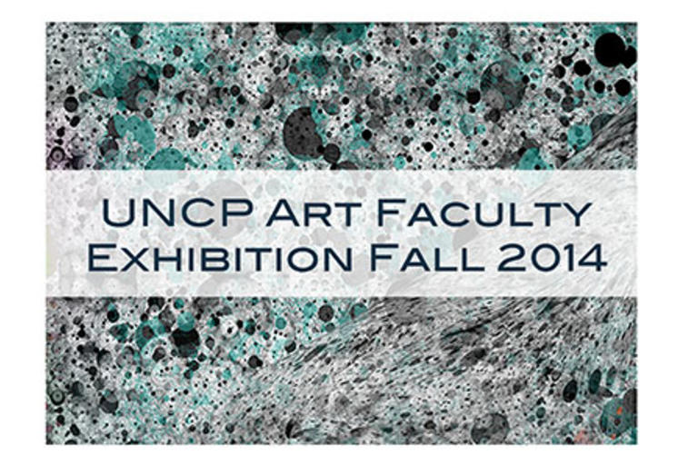 UNCP Art Faculty Exhibition Fall 2014