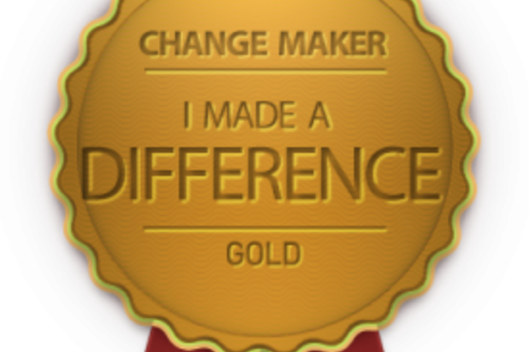 GOLD | I Made A Difference: 250 Hours of Service
