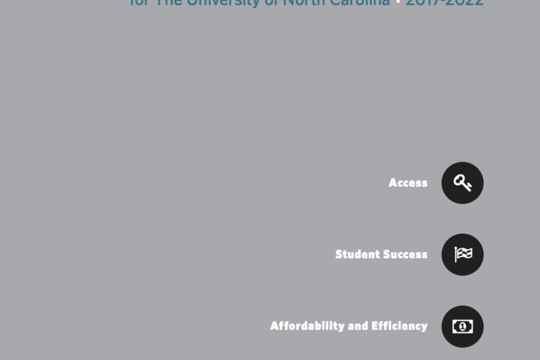Higher Expectations: UNC System Strategic Plan cover